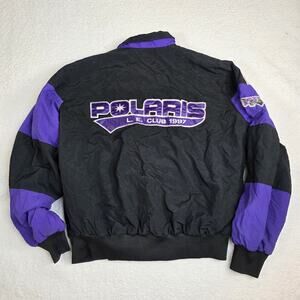 Vintage ‘97 Polaris Pro L.E. Club Embroidered Winter Jacket Cost Men Size Large